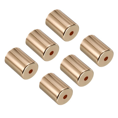 E26/E27 Lampenfassung 6Pack Flach Sockel Beleuchtung für Kronleuchter Goldton
