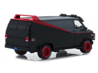 1983 GMC Vandura A-Team 　1/12巨大サイズ！ GREENLIGHT 13521 1:18 1983 GMC VANDURA VAN BLACK 