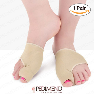 Big Toe Spreader Gel Schienen Hammerzehenkorrektor Fußgewölbestütze Mittelfuß Socken
