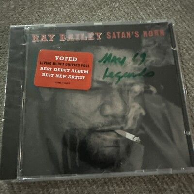 #ad Ray Bailey Satan#x27;s Horn CD 1994 Zoo Blues SEALED BRAND NEW w Top Strip $7.48