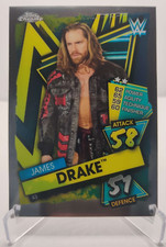 2021 Topps Chrome WWE Slam Attax #43 James Drake wrestling card
