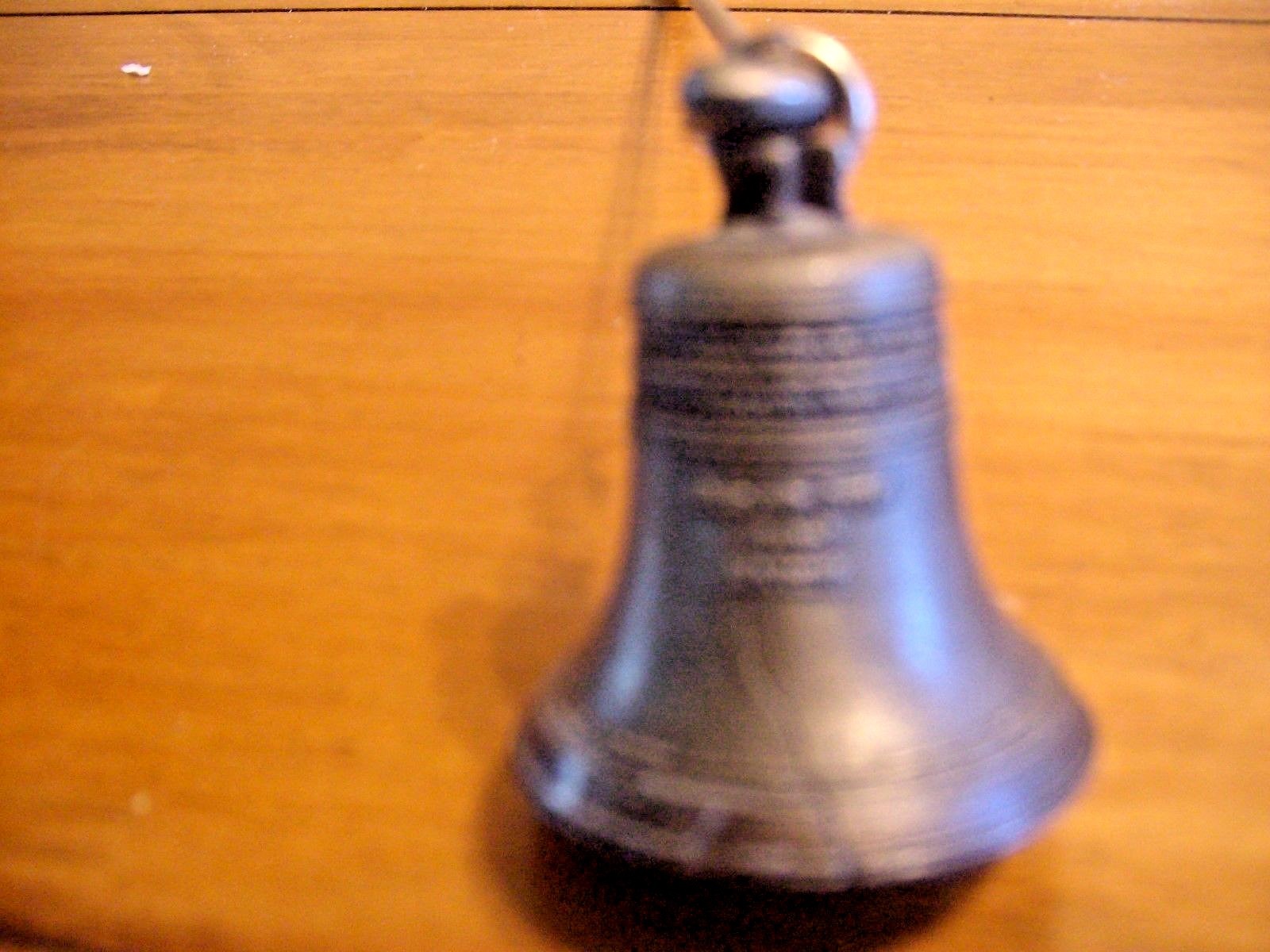 VINTAGE HUDSON PEWTER LIBERTY BELL CANDLE SNUFFER eBay