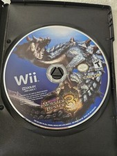 MONSTER HUNTER 3 TRI Nintendo Wii Game Gamestop Case Rated T Capcom