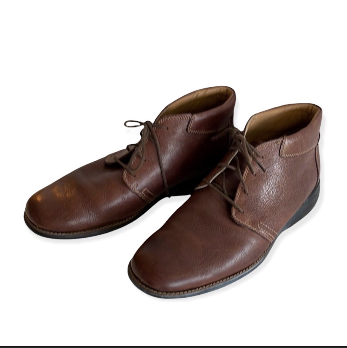 Use Johnson and Murphy men sheepskin shoe Johnson Murphy Brand Shoes Sheepskin Size 11-M Made In  main image 4