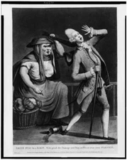 8" x 10" Photo Irish peg in a rage. Make good the damage you dog, or I'll cut aw