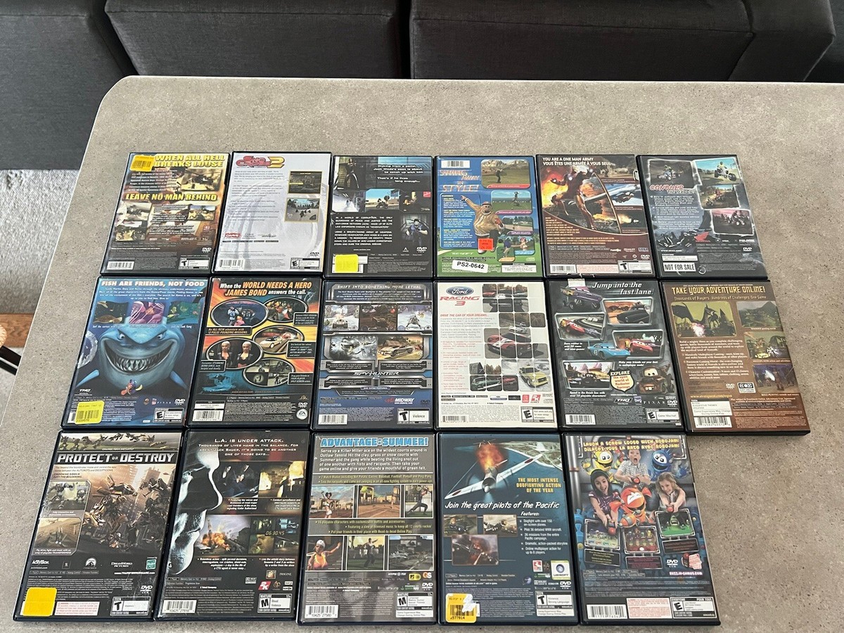 PlayStation 2 PS2 Games Lot Complete (17 Games)!! | eBay