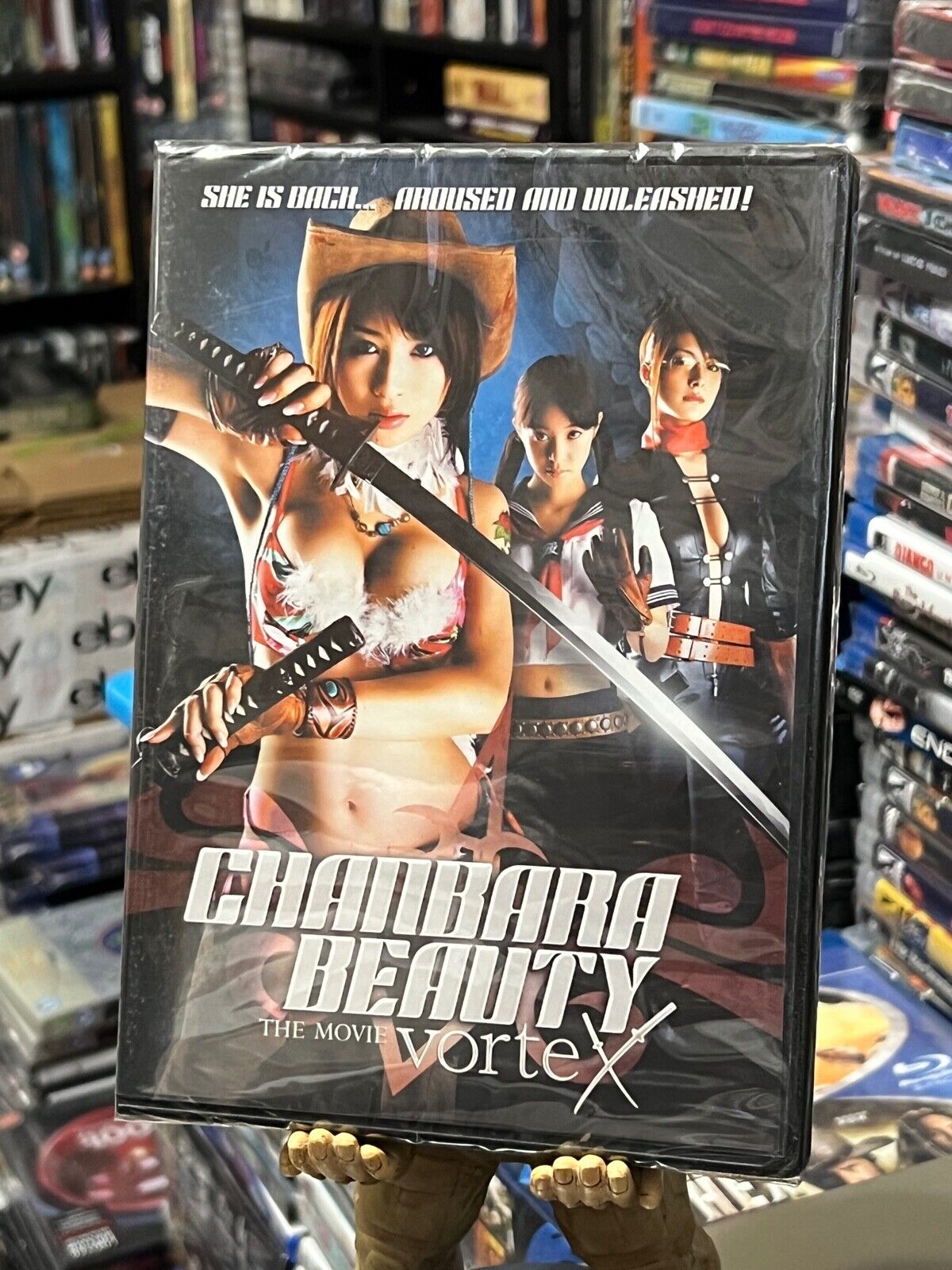 Chanbara Beauty: The Movie - Vortex (DVD) Tsuyoshi Shoji, Rika Kawamura,  NEW! 631595130485 | eBay