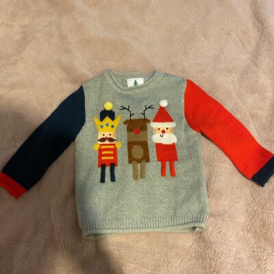 Toddlers Unisex Christmas Jumper- Wore Once- Looks Brand New