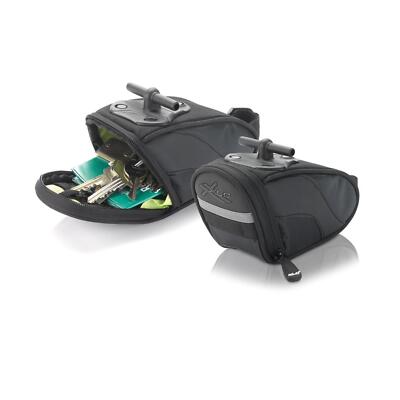 XLC Satteltasche BA-S44 Schwarz Anthrazit 18x8 5x11,5cm Fahrrad Werkzeugtasche