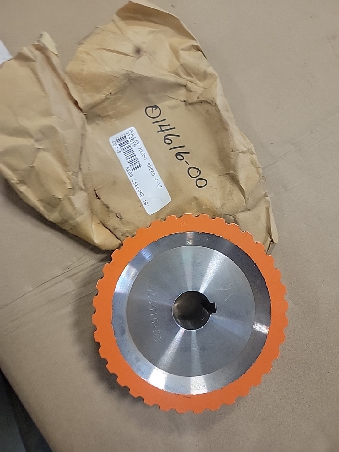 Leblond Regal 19” Timing Belt Pulley 014616-00