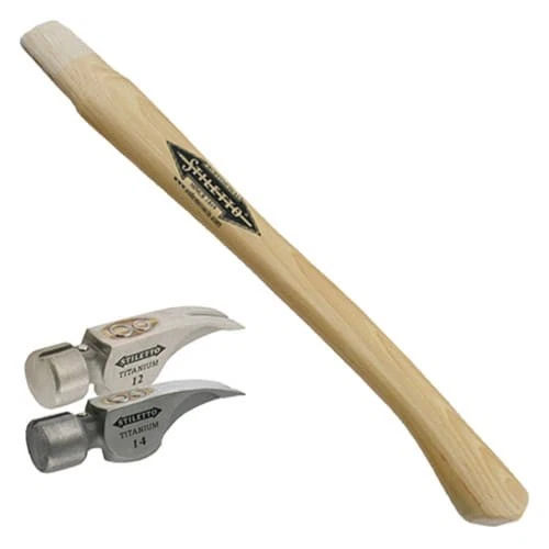 Stiletto STLHDL-C 18" Curved American Hickory Reverse Axe-Eye Replacement Handle - Image 1 of 1