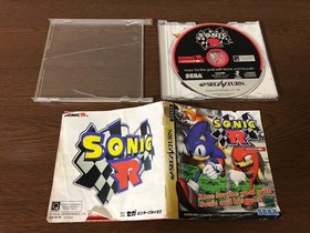 Sega Saturn Sonic R SS hedgehog Racing Game Japan JP