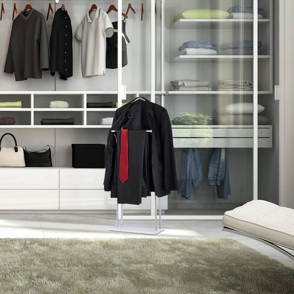 Servo Muto, per Abiti & Pantaloni, Mix Metallo & Legno, Camera, Omino Attaccapan - Immagine 2 di 4