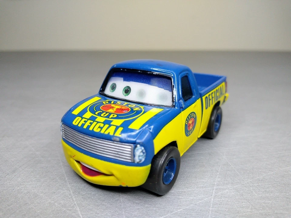 Disney Cars Dexter Hoover Pick ‑ Up Lenticolare Eyes Metallo 1/55 Kit Cup - Tbe - Immagine 2 di 4