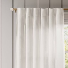34x108 Light Filtering Pebbled Satin Curtain ...