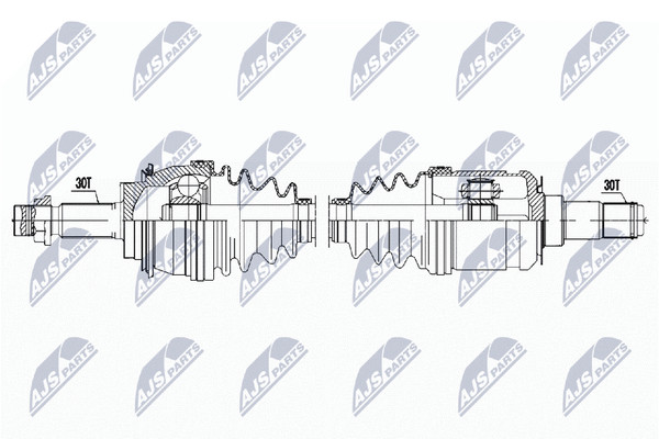 NTY Antriebswelle NPW-TY-177 FüR Toyota Land Cruiser Prado FJ GDJ150_ GDJ155_-image
