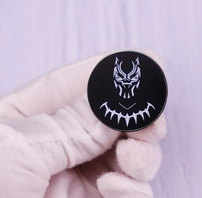 Marvel Comics Black Panther T Challa Emaille Pin Anstecker