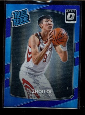 2017-18 Donruss Optic Rated Rookie Purple Zhou QI #151  4-3-26