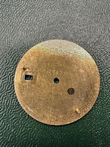 Rolex Datejust Dial For 16014 16234 16200 - White Index - Picture 2 of 2