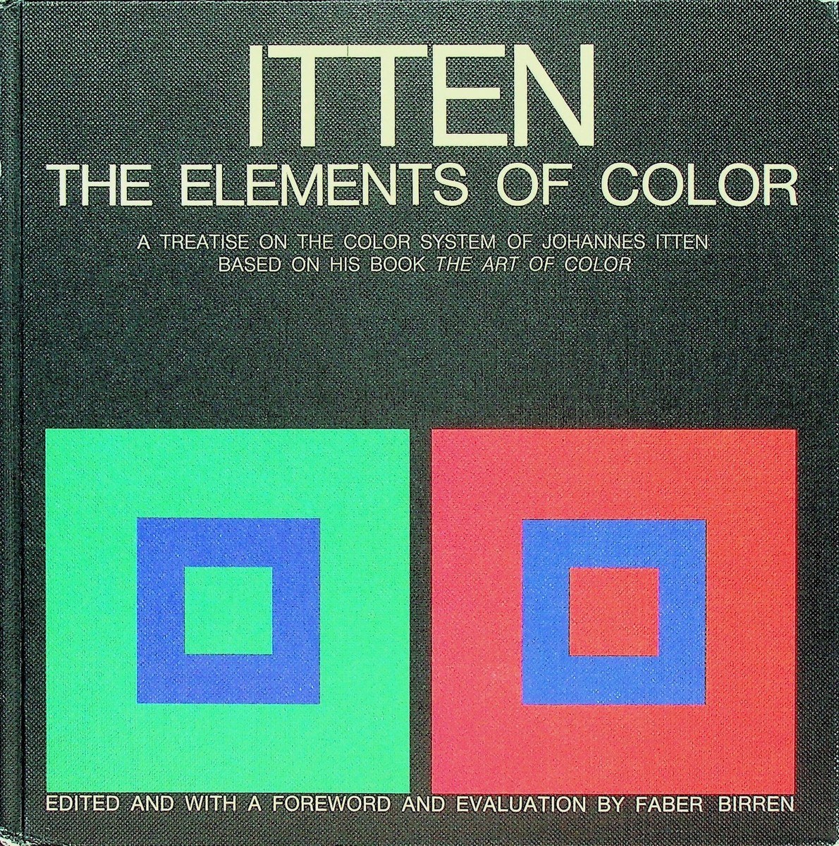 The Elements of Color Johannes Itten Van Nostrand 1970 First