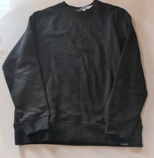 Eddie Bauer Men's Outdoor Heavyweight Crewneck Sweatshirt black size Large