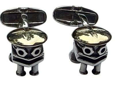 Paul Smith Mainline Nut & Screw Robot Cufflinks Mens Brand New