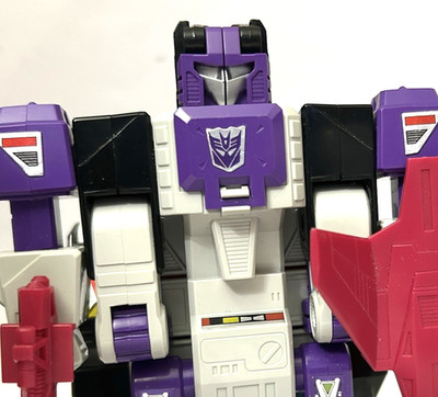  Transformers  Apeface - Triplechanger Headmaster & Spasma, G1 complete