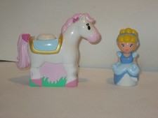 MEGA BLOKS Block Buddies Disney Princess Figu...