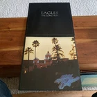 EAGLES LOT Hotel California Long Run Vinyl Record Inner Poster VG/VG & Better