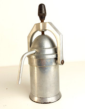 Vintage Stove Top Espresso Coffee Maker for Camping, 4 cups, Hungary 1970s