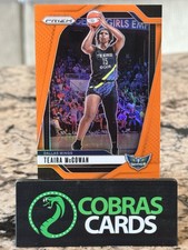 2024 PANINI PRIZM WNBA TEAIRA MCCOWAN ORANGE PRIZM RARE SP #/99 !