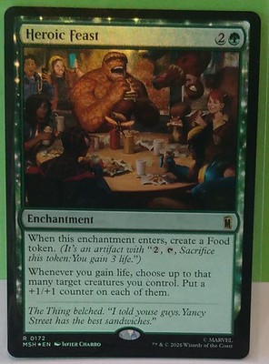 MTG - Marvel Super Heroes - Heroic Feast *Foil*