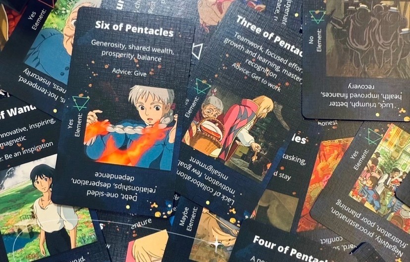 haruto cafe prince トレカ Princess Mononoke Ashitaka San Ghibli Playing Card Club Ace Anime