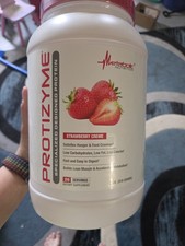 Metabolic Nutrition Protizyme 5 Protein Blend Strawberry Creme 2 lb 26 Servings