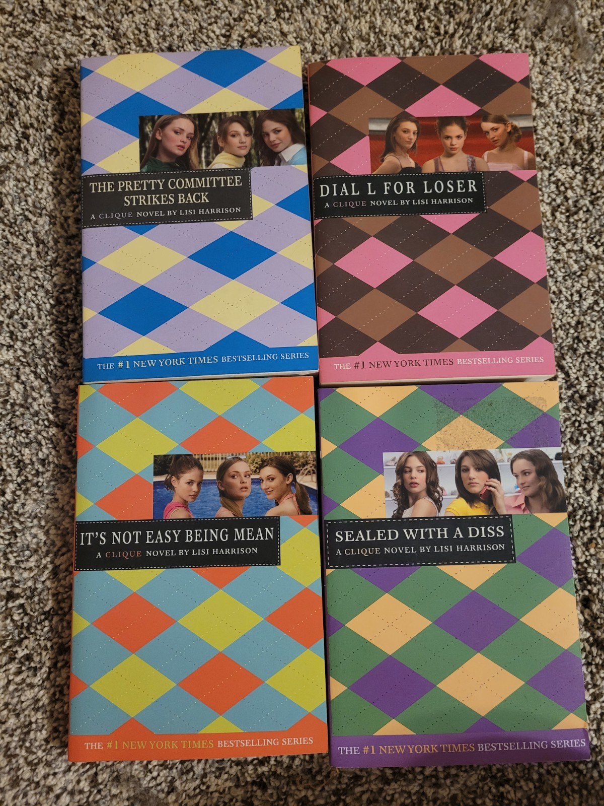 Clique Novels-lot of 13 Books Very Good Condition.