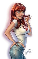 Amazing Spider-Man #6 J Scott Campbell MARY JANE VIRGIN LMT 1000!