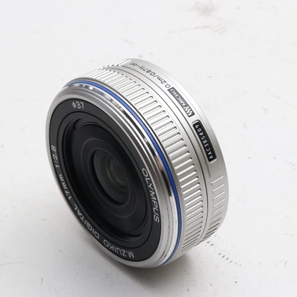 [Casi como nuevo/W:] OLYMPUS M.ZUIKO DIGITAL 17mm F/2.8 plata gran angular... - Imagen 3 de 4