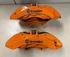 Read Dodge Charger Challenger Srt 6-piston Brembo Front Brake Caliper Set