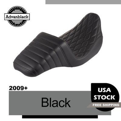 Advanblack Extended Reach Seat Pro Monkey Logo For Harley Touring 09+