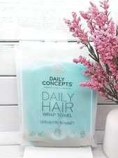 Daily Concepts Daily Hair Wrap Towel New One Size Teal Green