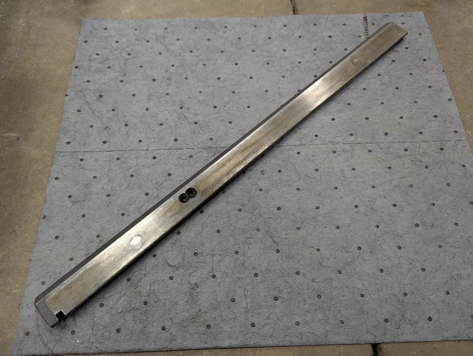 Genuine Lagun FTV-1S FTV1 FTV1S Manual Knee Milling Machine X Axis Gib - Image 3 of 4