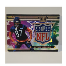 Panini Impeccable 2025 Rookie NFL Shield Luther Burden III RCL-LBN 1 /10