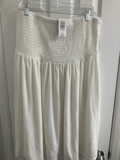 Torrid Mini Lightweight Terry Smoked Strapless Coverup Dress Size 2XL