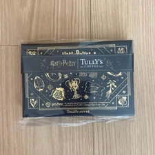 TULLY'S COFFEE x Harry Potter Playing Cards Fire of the Goblet 2024 Used jj1