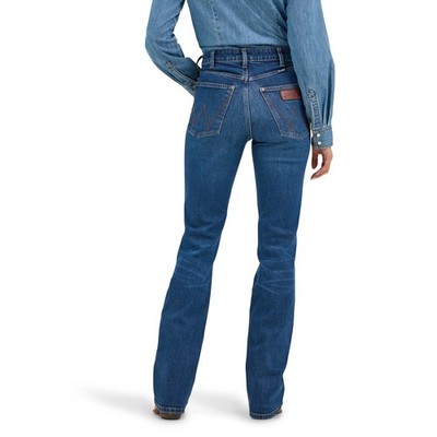 Wrangler Ladies Retro  Bailey Isla Bootcut Denim Jeans 112352982