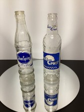 Sun Crest And Silver Spring Beverage Bottles