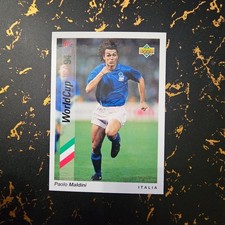 Paolo MALDINI Italia Milan Upper Deck Usa 94 Preview 93 N 74 IT-ES