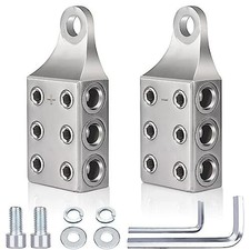 Battery Post Terminals 1/0123456AWG Gauge Side Post Battery Terminal with Bol...