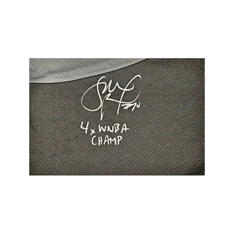 Sue Bird Seattle Storm Autographed and Inscribed Nike Rebel Edition Black Jersey - Image 3 of 3