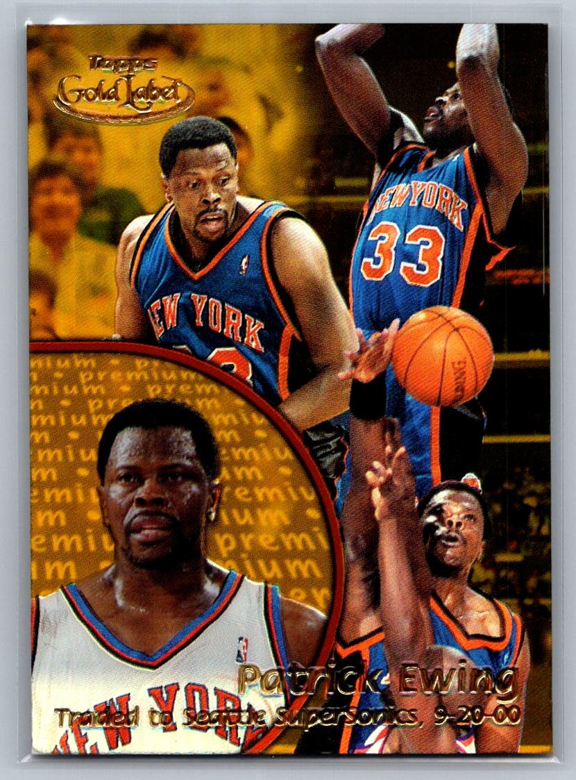 2000-01 Topps Gold Label #65 Patrick Ewing Premium #/1000